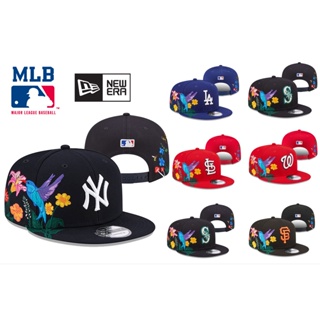Mlb หมวกเบสบอล หมวกกีฬาลําลอง หมวกสแน็ปแบ็ค หมวกปีกแบน ปรับได้ หมวกฮิปฮอป