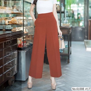 Vertier กางเกงขาบาน No.61008 ผ้า CULOTTE