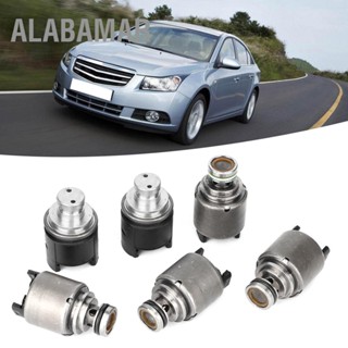 ALABAMAR 6pcs Transmission Solenoid Kit 4HP16 อุปกรณ์เสริมสำหรับรถยนต์เหมาะสำหรับ Buick Excelle