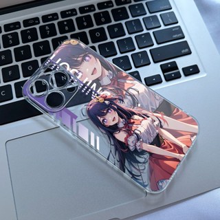 Oshi no Ko Hoshino Ai Compatible iPhone 13 Apple 14pro Case Two-Dimensional Anime Peripheral เคสโทรศัพท์มือถือ ลายการ์ตูนอะนิเมะ