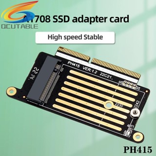 [Qcutable.th] การ์ดอะแดปเตอร์ M Key NVMe M2 SSD สําหรับ 2230 2242 SSD MACBOOK PRO 2016 2017 A1708