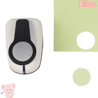 Lilac เครื่องเจาะรู ABS ทรงกลม หลายขนาด แบบพกพา ประหยัดแรงงาน DIY