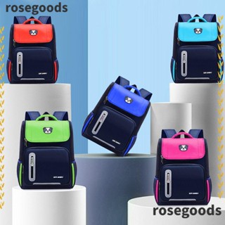 Rosegoods1 กระเป๋าเป้สะพายหลัง กระเป๋านักเรียน กันน้ํา สําหรับเด็กผู้ชาย