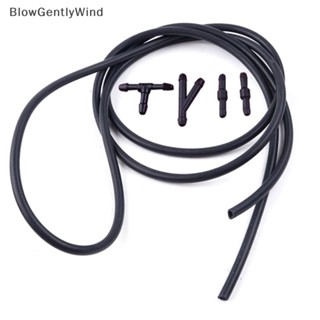 Blowgentlywind ท่อหัวฉีดที่ฉีดน้ําฝน 1 เมตร พร้อมตัวเชื่อมต่อ 4 ชิ้น สําหรับรถยนต์ BGW