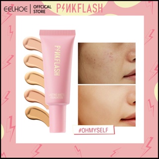 Pinkflash Full Coverage Long-wear Oil Control Matte Foundation Weightless Lasting All-day Matte Ohmyself Foundation -eelhoe