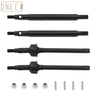 【ONCEMOREAGAIN】Drive Axles 1/18 CVD Drive Axle Set Cvd/drive Shaft Hardened Steel Metal