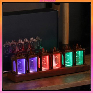 [Kloware2] Nixie Tube นาฬิกาปลุกดิจิทัลอิเล็กทรอนิกส์ สําหรับตกแต่งบ้าน