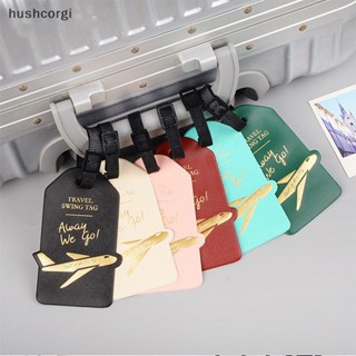 [hushcorgi] ใหม่ พร้อมส่ง ป้ายแท็กชื่อกระเป๋าเดินทาง อุปกรณ์เสริม