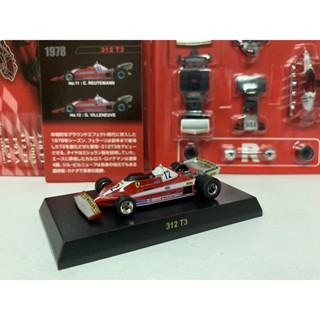 โมเดลรถยนต์ Kyosho 1:64 Ferrari 312 T3 Reitmann No. โมเดลรถยนต์อัลลอย 11 1978 Formula 1 ของเล่นสําหรับเด็ก