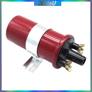 Kiss DLB105 คอยล์จุดระเบิด สําหรับยานพาหนะ 12V พร้อมระบบพอยต์คอนเดนเซอร์