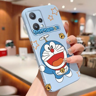 เคสโทรศัพท์มือถือแบบแข็ง กันกระแทก ลายการ์ตูนโดราเอมอน แมว สําหรับ Realme C11 C20 C20A C21Y C25Y C35 C12 C17 C25 C25S C33 C55