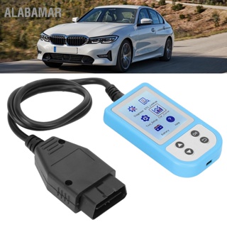  ALABAMAR 2.4in หน้าจอ OBD2 เครื่องสแกนเนอร์มัลติฟังก์ชั่น รถ เครื่องมือวินิจฉัยข้อบกพร่องสำหรับรถเก๋งเบนซิน