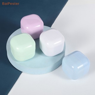 [BaiPester] ขวดพลาสติกเปล่า ทรงกลม เติมได้ หลากสี สําหรับใส่เครื่องสําอาง ครีม 30 กรัม 50 กรัม