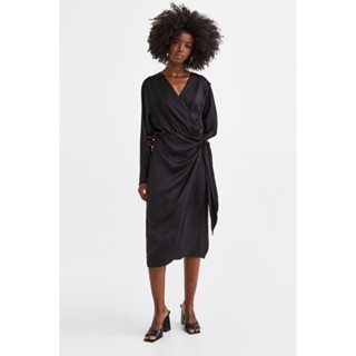 H&amp;M  Woman Satin wrap dress 1125188_1