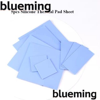 Blueming2 แผ่นความร้อนซิลิโคน 4 แบบ คุณภาพสูง สีขาว 5 ชิ้น