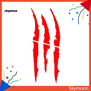 Skym* สติกเกอร์ ลายมอนสเตอร์ สําหรับติดตกแต่งหน้าต่างรถยนต์