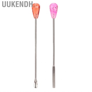 Uukendh Pigment Stirring Rod  Nail Art Ball Handle for Makeup Use