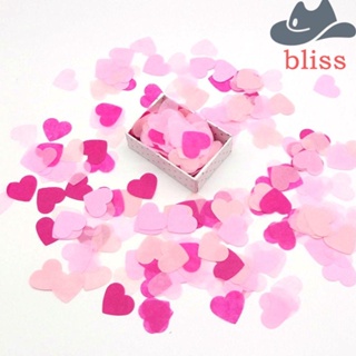 Bliss ลูกปา รูปหัวใจ โรแมนติก หลากสี สําหรับตกแต่งโต๊ะงานแต่งงาน งานเลี้ยงวันเกิด