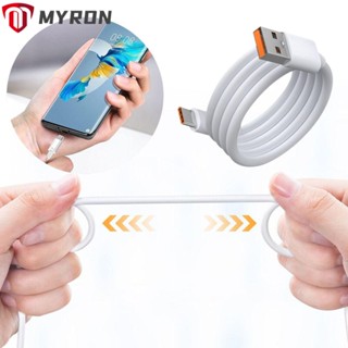 Myron สายชาร์จ 120W USB Type C สําหรับข้อมูล