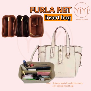 [YiYi]กระเป๋าจัดระเบียบ นำไปใช้กับFurla NET ที่จัดระเบียบกระเป๋า กระเป๋าผ้าสักหลาด กระเป๋าด้านใน อุปกรณ์เสริมกระเป๋า กระเป๋าซับใน กระเป๋าเครื่องสําอาง