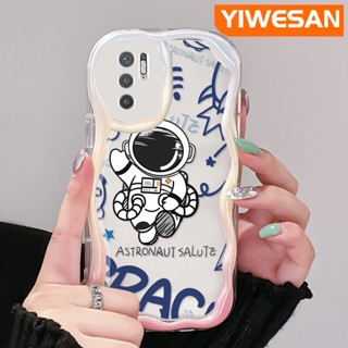 เคสโทรศัพท์มือถือใส แบบนิ่ม ลายนักบินอวกาศ กันกระแทก สําหรับ Xiaomi POCO M3 Pro 4G M3 Pro 5G Redmi Note 10 5G Note 10T Note 10 Pro Max