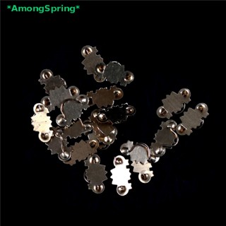 Amongspring&gt; ใหม่ มือจับลิ้นชัก ทองเหลือง ขนาดเล็ก สเกล 1:12 สีทอง สําหรับบ้านตุ๊กตา 20 ชิ้น