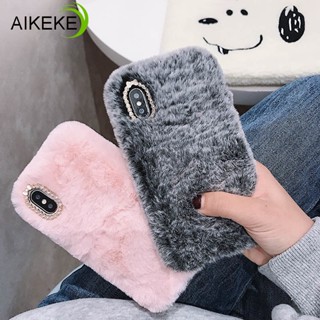 เคสโทรศัพท์มือถือแบบนิ่ม กันกระแทก แต่งขนปุย แฟชั่นหรูหรา สําหรับ Vivo Y21 Y21S Y21A Y21T Y21E Y76S Y74S Y76 5G Y97 Y93 Y91C Y85 Y83 Y81 Y73S V9 V7 Plus