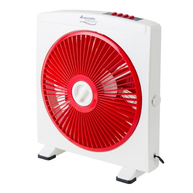 พัดลมและอะไหล่ Accord Prevail Bell-93 พัดลมตั้งโต๊ะ 12 นิ้ว มี 2 สี