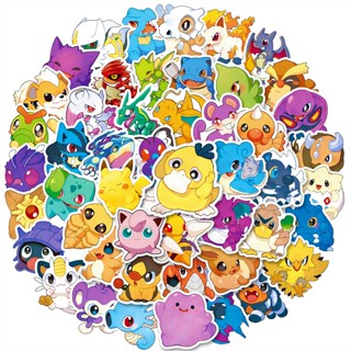 50 ชิ้น / ชุด ❉ Q Baby Pokémon Series 01 สติกเกอร์ สําหรับติดตกแต่ง ❉ สติกเกอร์แฟชั่น Doodle DIY