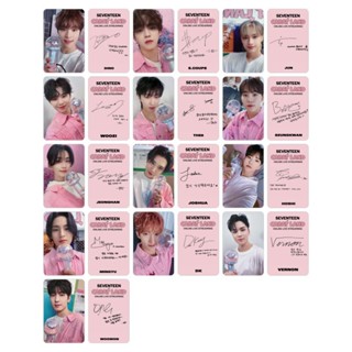 การ์ดรูปภาพ Kpop Seventeen Light TXT ขนาดเล็ก สุ่มสี สําหรับสะสม