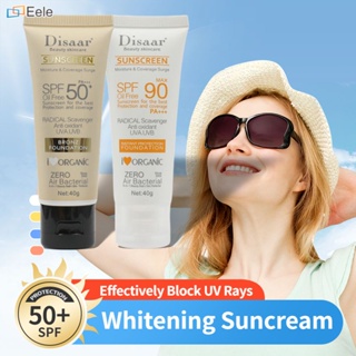 ครีมกันแดดสำหรับผิวหน้า UV Protection Whitening Sun Cream Sunblock Skin Protective Cream Anti-Aging Oil-Control Moisturizing SPF90 50 Degreeele