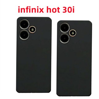 เคสโทรศัพท์มือถือ TPU เนื้อแมตต์ ป้องกันเต็มเครื่อง สําหรับ Infinix Hot 30i X669 Hot 30 4G X6831 Hot 30 Play X6835 Hot 30 Play NFC