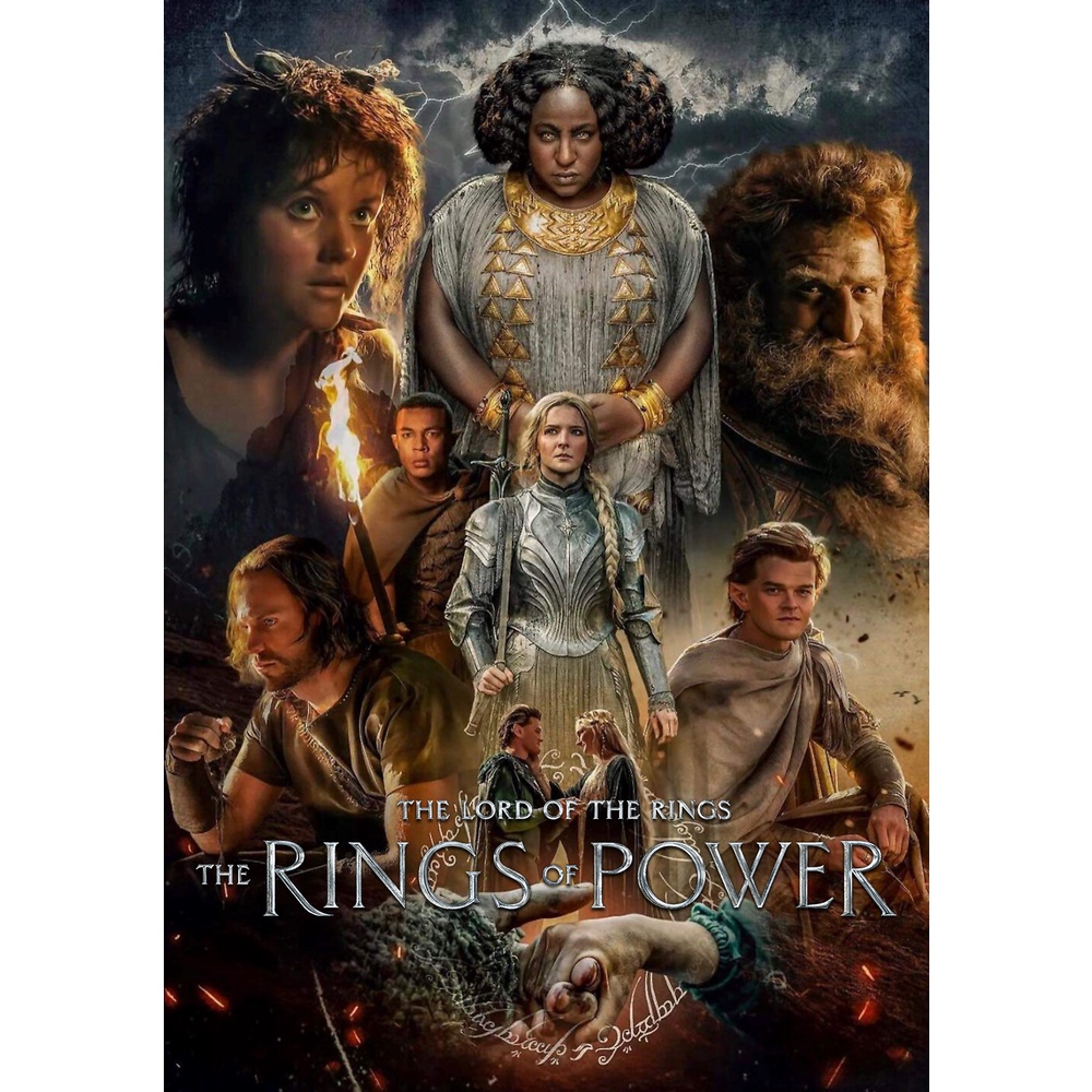 The Lord of the Rings The Rings of Power แหวนแห่งอำนาจ Season 1 (2022) (3แผ่นจบ) DVD มาสเตอร์ พากย์ไ