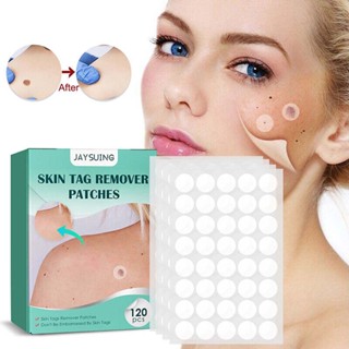 120pcs/Box Warts Remover Patch Skin Tags Pimple Treatments Cream Hydrocolloid Gel Foot Corn Plaster Acne