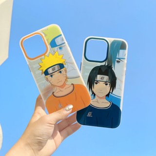 เคสโทรศัพท์มือถือ กันกระแทก ลายการ์ตูนนารูโตะ ซาสึเกะ สําหรับ IPhone 11 12 13 14 Pro Max 14 Pro Max 13 Pro 12