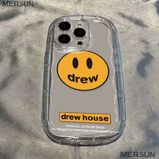 ✅เคสโทรศัพท์มือถือใส แบบนิ่ม กันกระแทก ลาย Drew RAAL สําหรับ Apple Iphone xr 11 Xs 7 14 12 8p 13promax