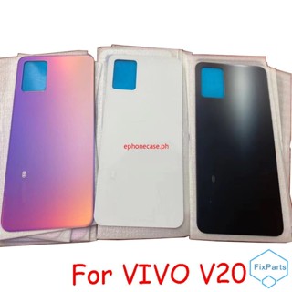 ฝาครอบแบตเตอรี่ด้านหลัง สําหรับ VIVO V20 5G