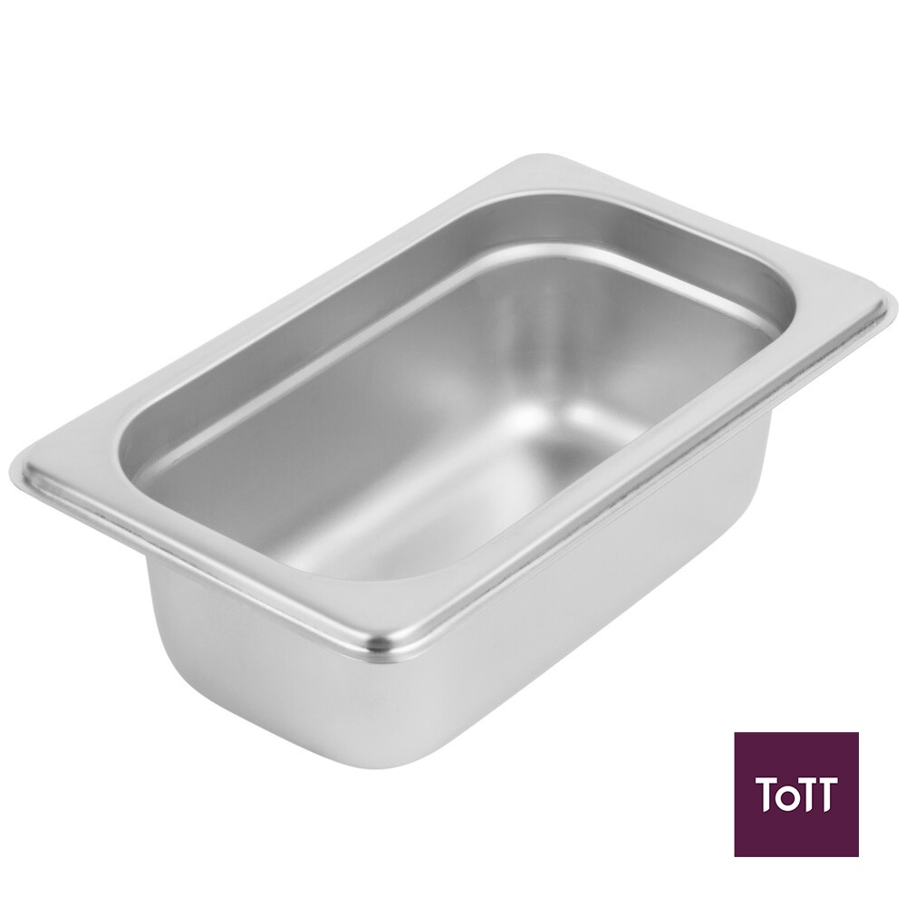 Safico 18-8 Stainless Steel GN 1/9 Pan