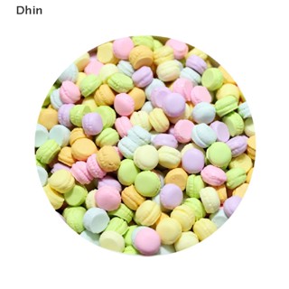 [Dhin] อาหารจิ๋ว สีมาการอง สําหรับบ้านตุ๊กตา 1/12 12 ชิ้น ต่อล็อต COD