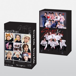 โปสการ์ด ขนาดเล็ก ลายศิลปินเกาหลี Stray Kids MANIAC