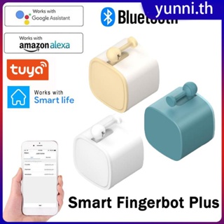 Tuya บลูทูธสมาร์ท Fingerbot ไม่มีการติดตั้ง App เสียงการควบคุมระยะไกลสมาร์ทสวิทช์ปุ่มทางกายภาพ Pusher พอดี Alexa Google ผู้ช่วย Yunni