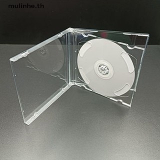 Mulinhe กล่องเก็บแผ่น CD DVD แบบใส บางพิเศษ แบบพกพา