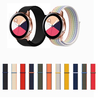 สายนาฬิกาข้อมือไนล่อน สําหรับ Samsung Galaxy Watch Active 2 40 มม. 44 มม.