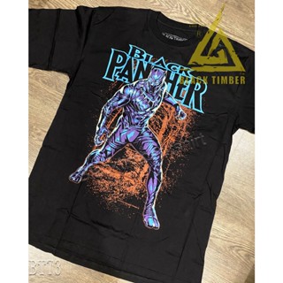 TOP CTBT 73 Black Panther Wakanda เสื้อยืด สีดำ BT Black Timber T-Shirt ผ้าคอตตอน สกรีนลายแน่น เสื้อยืดแขนสั้น