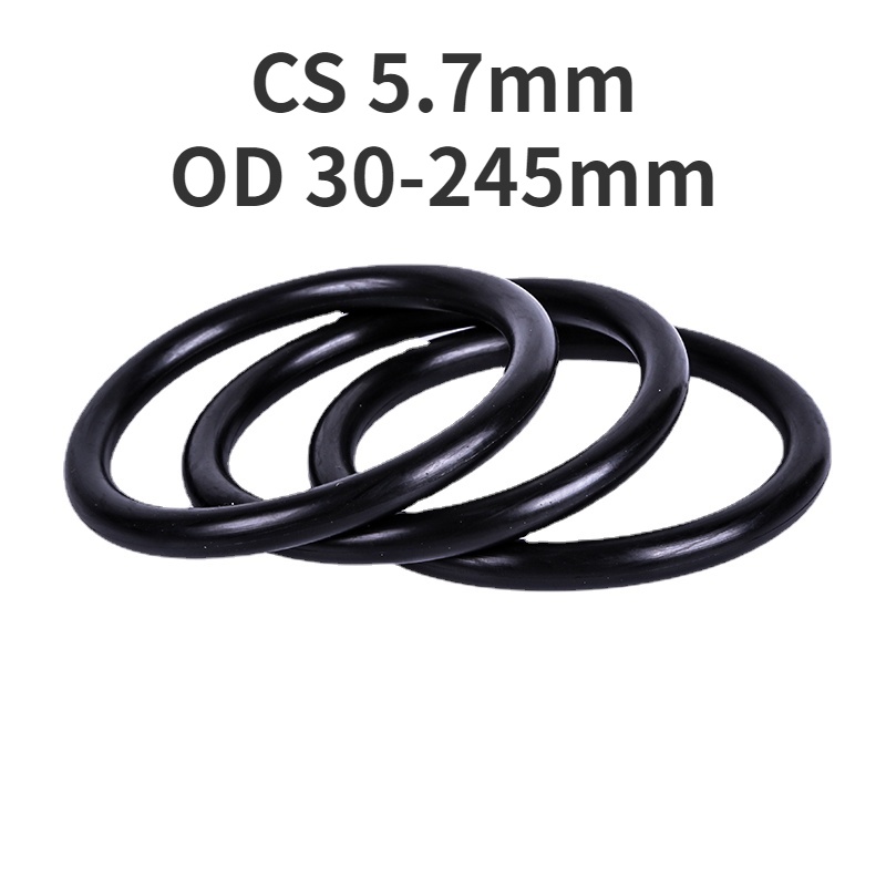 โอริง O-Ring วงใน OD 30~245 mm CS 5.7 มิล ยางโอริง