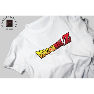 พร้อมส่ง Anime Shirt - Dragon Ball Z - Title Lgoo การเปิดตัวผลิตภัณฑ์ใหม่ T-shirt