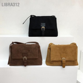 กระเป๋าสะพายไหล่ผู้หญิงกำมะหยี่ Retro Casual Soft Breathable Women Messenger กระเป๋าสะพายสำหรับงานประจำวันLibra312