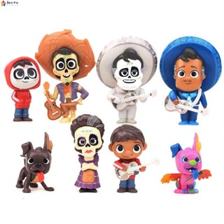 Leota Pixars COCO ฟิกเกอร์การ์ตูนอนิเมะ 8 ชิ้น ต่อชุด