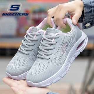 【พร้อมส่ง】Skechers_ รองเท้าผ้าใบลําลอง แบบผูกเชือก ข้อสั้น สําหรับสตรี