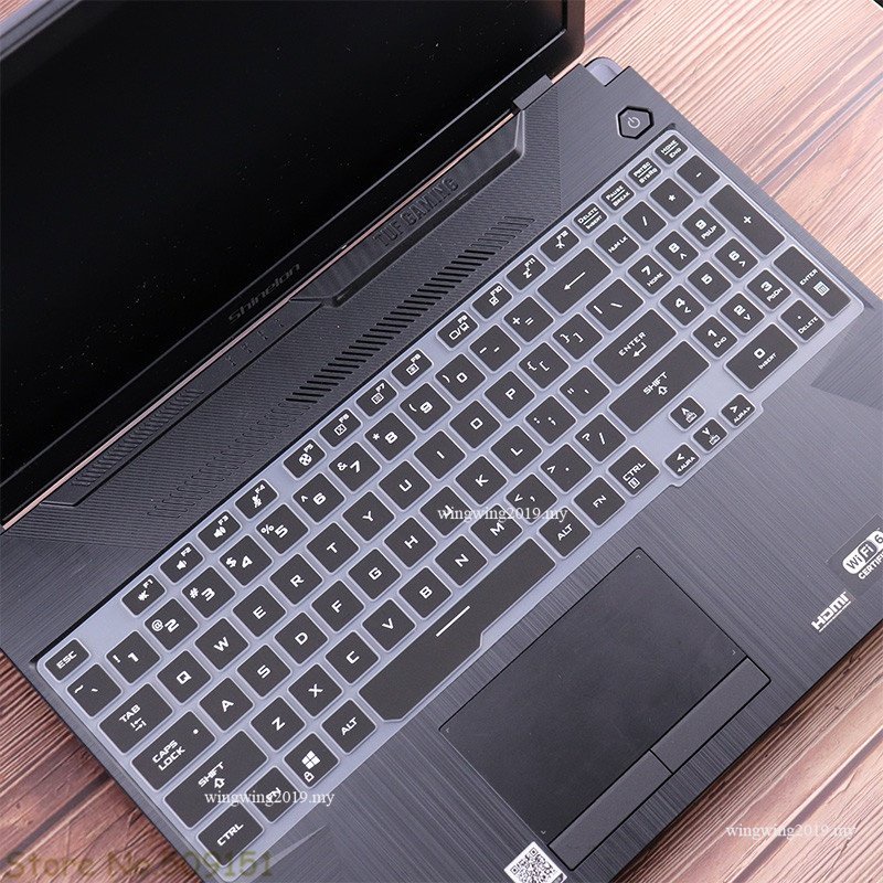 แป้นพิมพ์ซิลิโคนผิวสําหรับ ASUS TUF A17 FA706 Fa706ii FA706iu ASUS F15 F17 TUF Gaming A15 2021 FA506 FA506iu FA506iv Fa506ii แล็ปท็อป